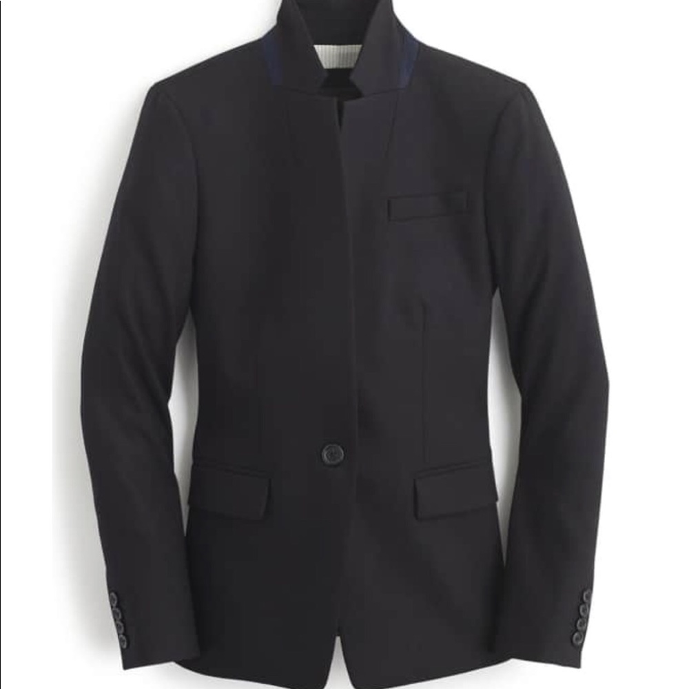 Women’s J.Crew Regent Stand Collar Blazer
